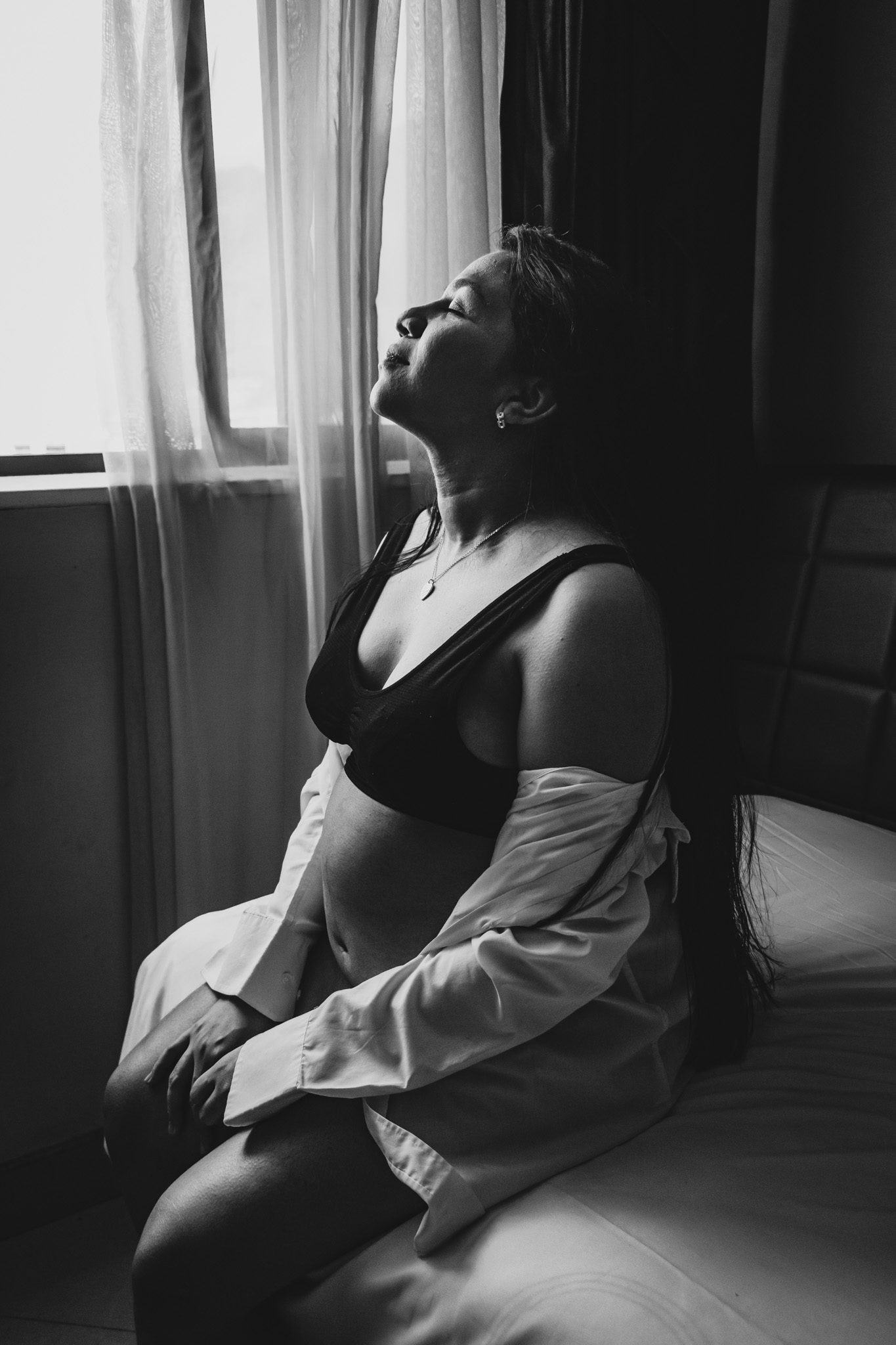 Fotografía íntima de mujer embarazada en Caracas Fotografía íntima de mujer embarazada en Caracas